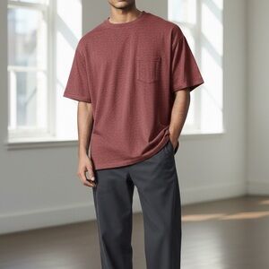 Goodfellow & Co Maroon Short Sleeve Tee